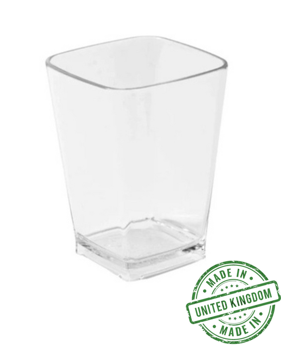 Clear Reusable Plastic Dessert Pot 150ml