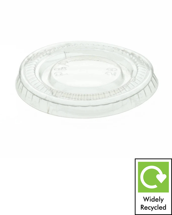 Clear Compostable Plastic Lid to fit P100