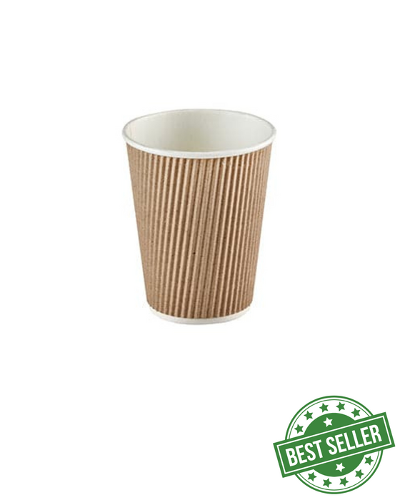Recyclable Paper Ripple Cup 354ml