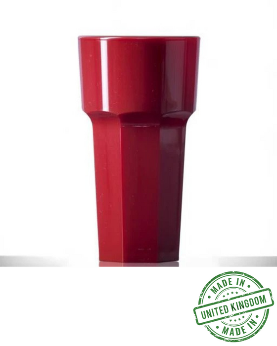 Reusable Plastic Remedy Tumbler Glass 340ml  - Polycarbonate