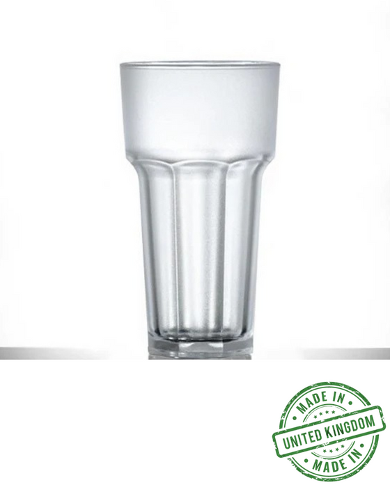 Reusable Plastic Remedy Tumbler Glass 340ml  - Polycarbonate