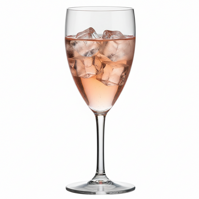 Reusable Plastic Wine Glass 350ml - Polycarbonate