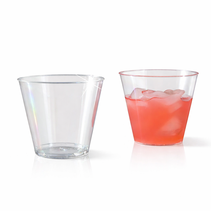Crystal-Clear Plastic Tumbler/ Portion Pot 150ml