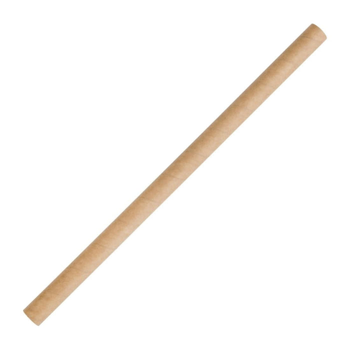 Compostable Straw 200mm Pack of 250 - Paper