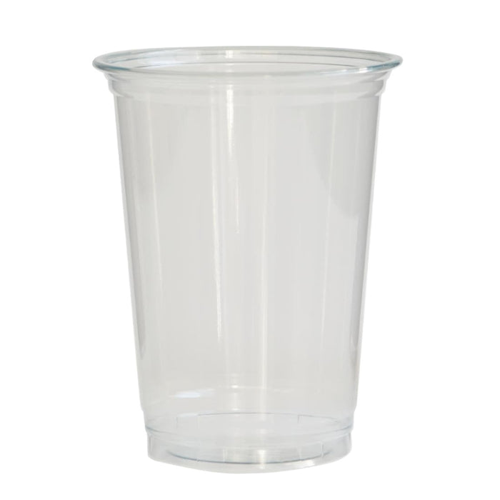 Clear 100% Recycled Plastic Half Pint Glass 284ml - RPET CE Stamped to Rim