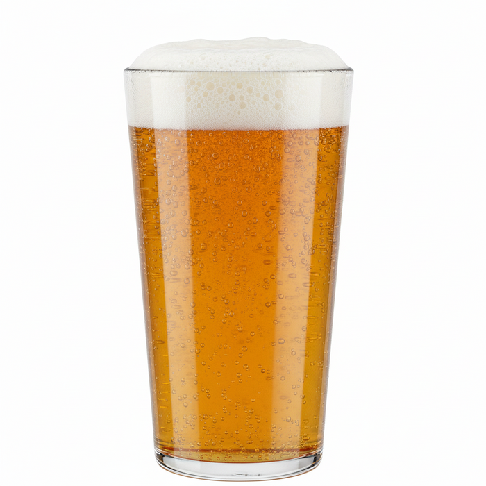 Clear Reusable Plastic Elite Premium Conical Pint Glass 568ml - Polycarbonate UKCA Stamped to Rim