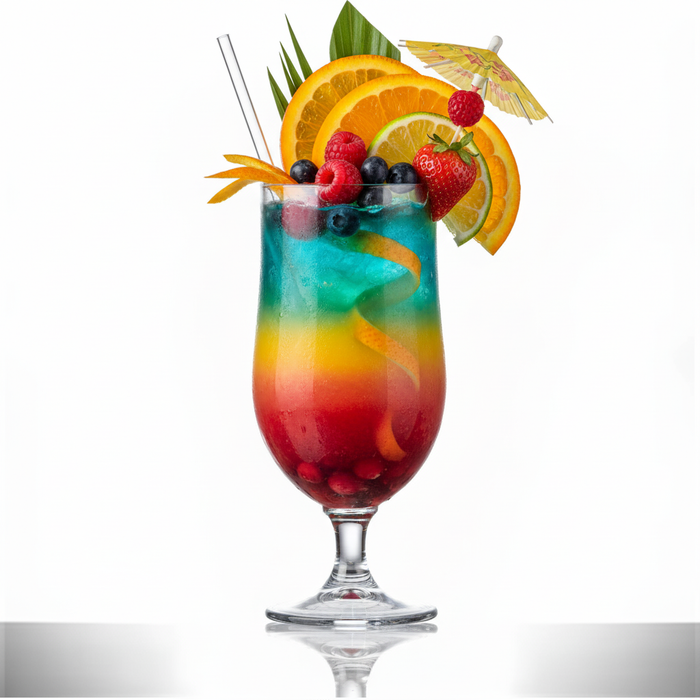 Clear Reusable Plastic Cocktail Tumbler Glass 420ml - Polycarbonate