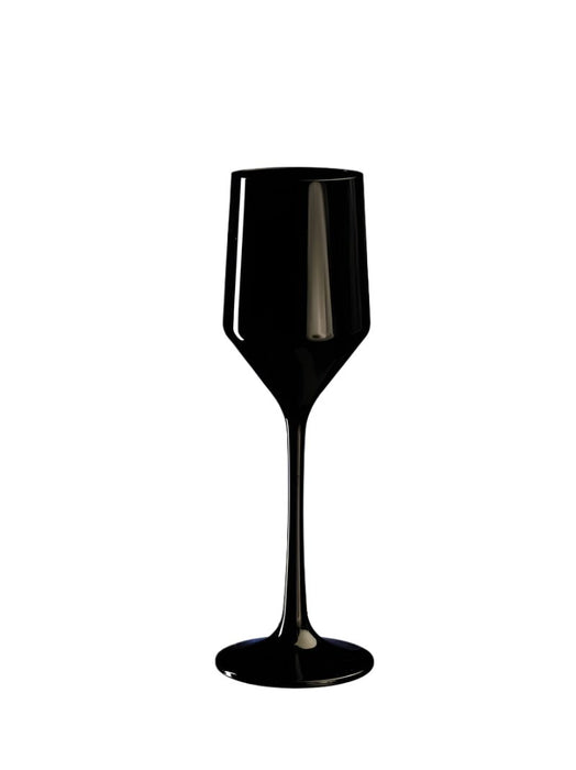 Reusable Plastic Premium Champagne Flute 190ml - Polycarbonate