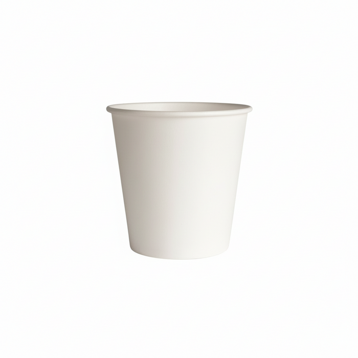White Recyclable Paper Shot Cup 30ml