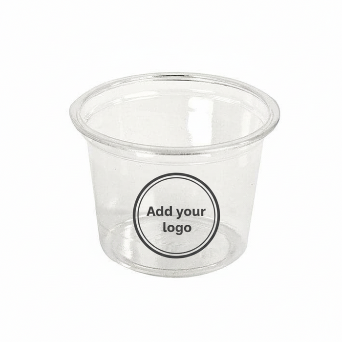 Clear Recyclable Plastic Shot Glass 28ml