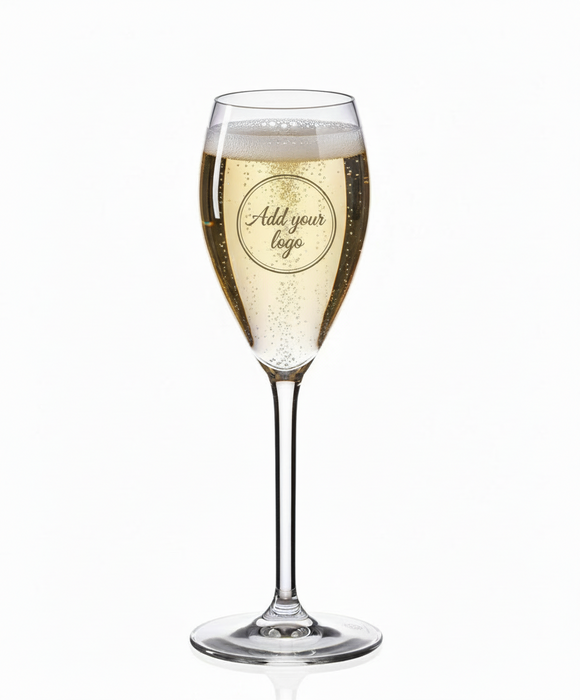 Clear Reusable Plastic Premium Champagne Flute 160ml - Tritan