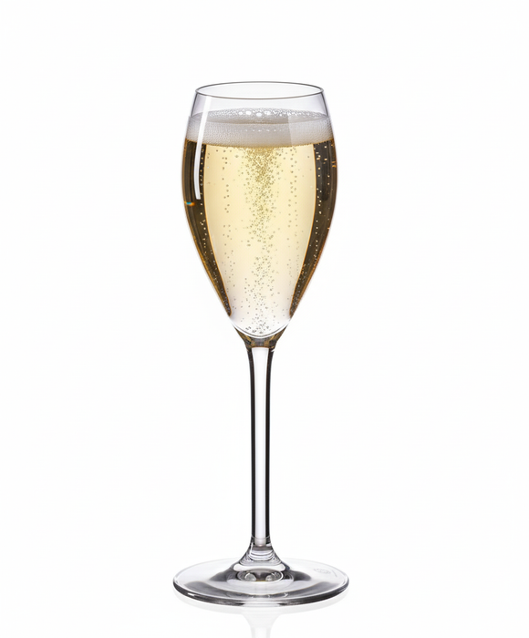 Clear Reusable Plastic Premium Champagne Flute 160ml - Tritan