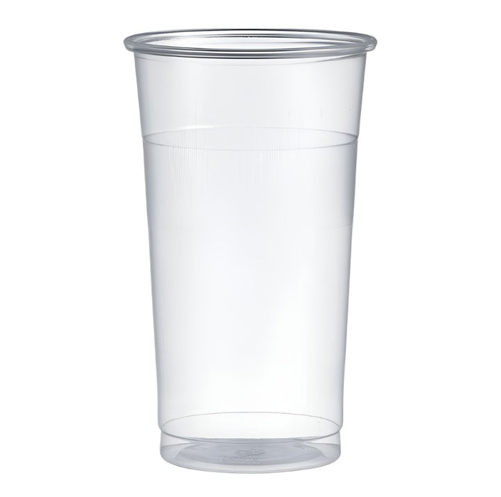 Clear Disposable Recyclable Plastic Tumbler/Hi Ball Glass 380ml - CE Marked 2/3rd of a Pint