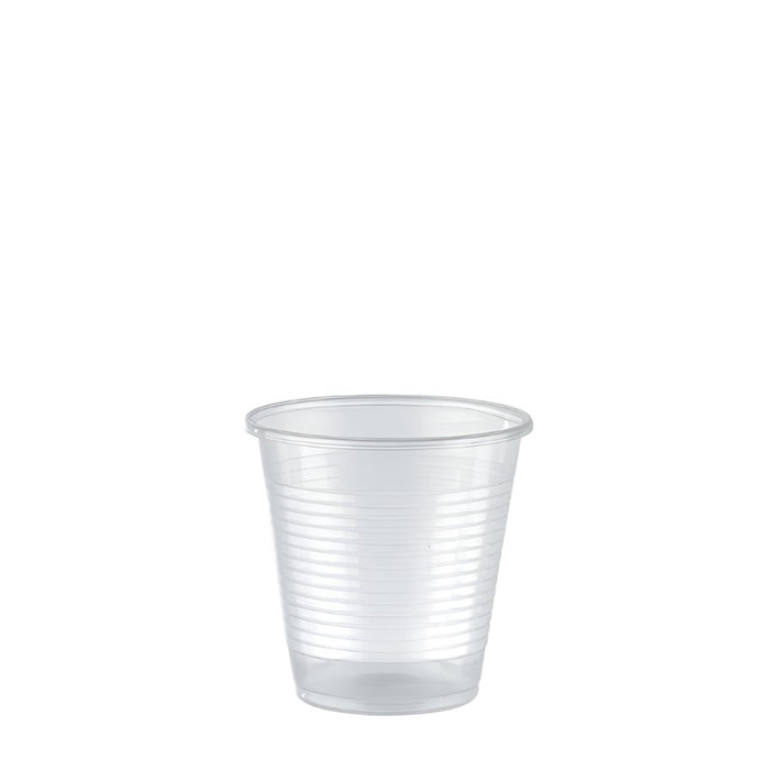 Clear Disposable Recyclable Plastic Cup 150ml - Polypropylene