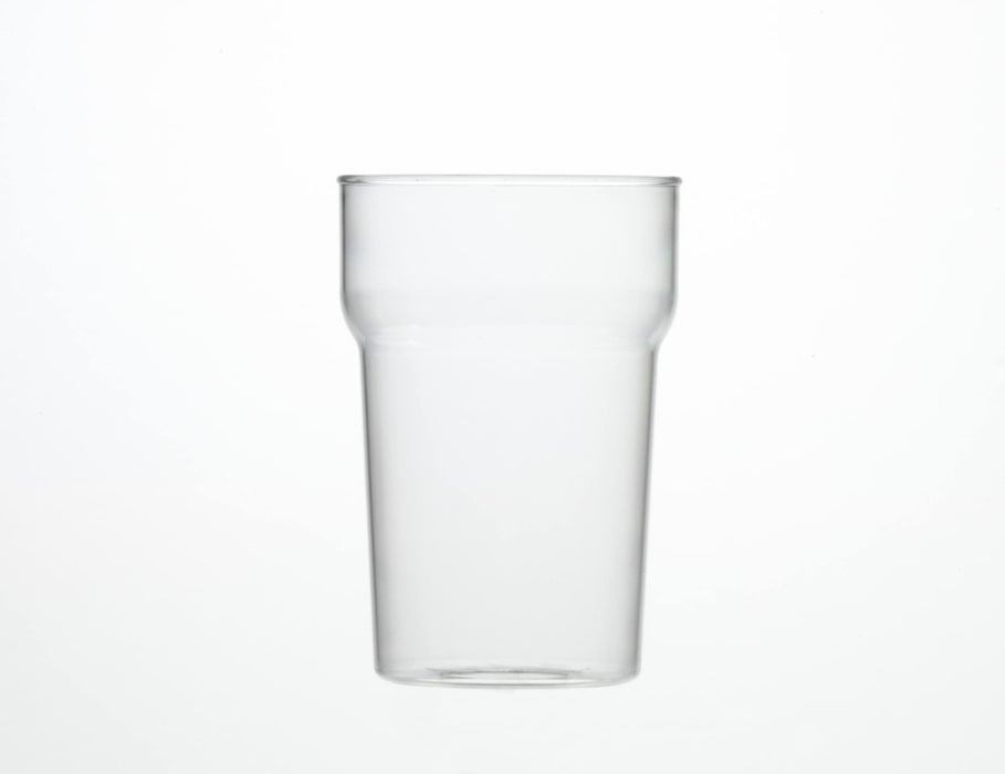 Clear Reusable Plastic Nonic Half Pint Glass 284ml - Polycarbonate UKCA Stamped to Rim