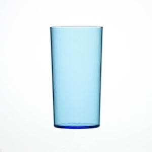 Mixed Neon Reusable Plastic Hi-ball Glass 284ml Box of 48 - Crystal Polystyrene