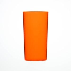 Mixed Neon Reusable Plastic Hi-ball Glass 284ml Box of 48 - Crystal Polystyrene