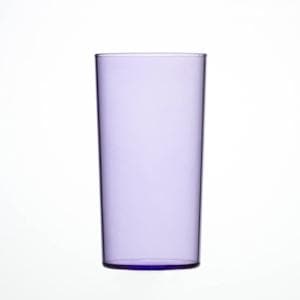 Mixed Neon Reusable Plastic Hi-ball Glass 284ml Box of 48 - Polystyrene