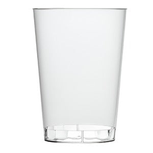 Clear Disposable Recyclable Plastic Stacking Tasting Glass 110ml