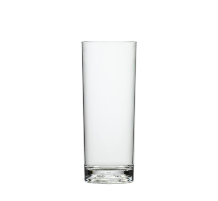 Clear Reusable Plastic Hi-ball Glass 340ml  - Polycarbonate