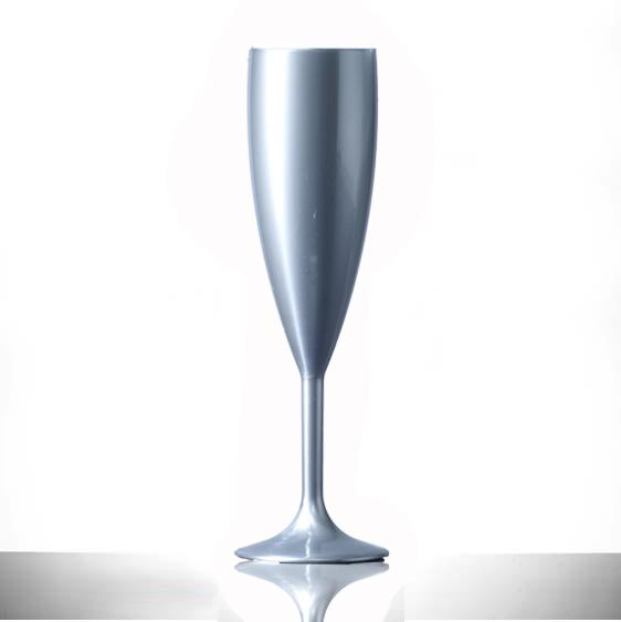 Reusable Plastic Champagne Flute 190ml - Polycarbonate