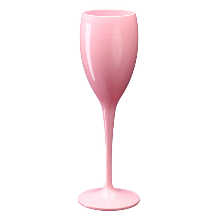 Reusable Plastic Champagne Flute 180ml - Polycarbonate