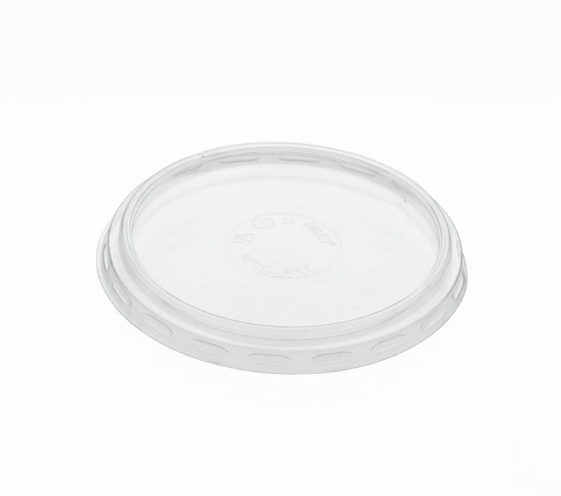 Clear Disposable Recyclable Plastic Lid to fit COP230 96mm