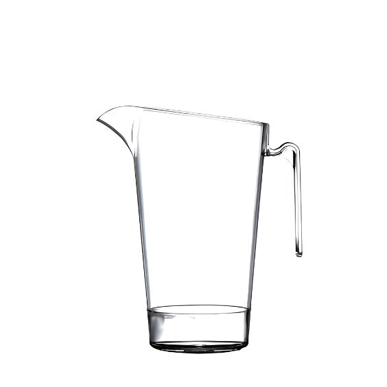 4 Pint Clear Reusable Stacking Plastic Jug 2272ml - Polycarbonate