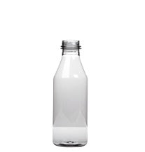 Clear Recyclable Plastic Bottle 500ml (Lid Sold Separately) - RPET