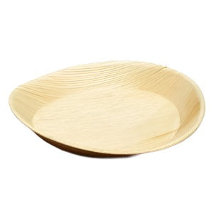 Compostable Round Plate 220mm - Palm Leaf