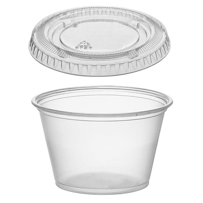 Clear Compostable Shot Glass 28ml (lid sold seperately) - PLA