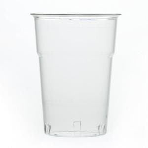 Clear Disposable Recyclable Plastic Tumbler Glass 120ml