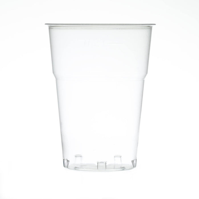 Clear Disposable Recyclable Plastic Tumbler Glass 195ml