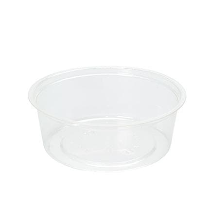 Clear Compostable Sampling Pot 57ml (lid sold separately) - PLA