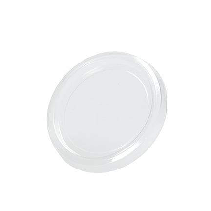 Clear Compostable Plastic Lid 73mm - PLA