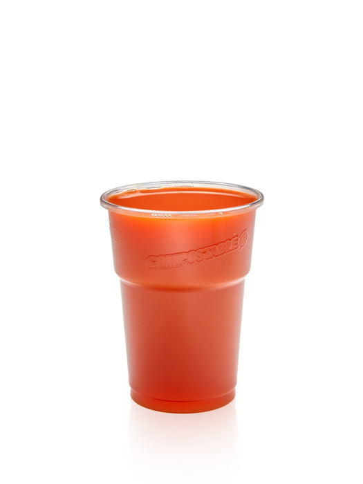Clear Compostable Plastic Tumbler Glass 250ml