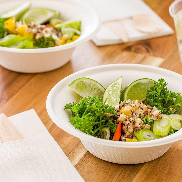 White Compostable Bowl 150mm