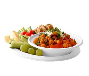 White Compostable Bowl 150mm