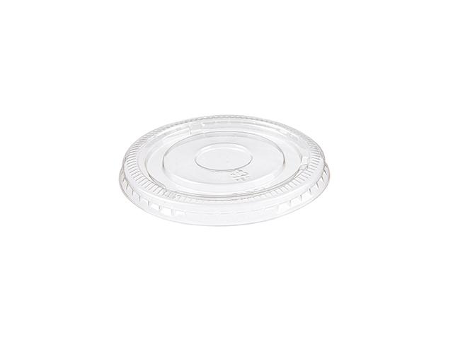 Clear Recyclable Flat PET Lid for 120ml Portion Pots- Case x 2500