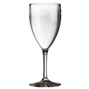 Reusable Plastic Wine Glass 350ml - Polycarbonate