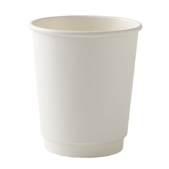 White Recyclable Double Walled Paper Cup 340ml - Paper