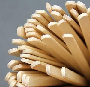 Compostable Wooden Stirrer 140mm Box of 1000. - Wood