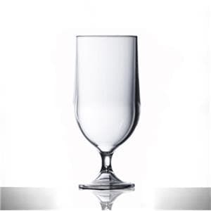Clear Reusable Plastic Cocktail Tumbler Glass 420ml - Polycarbonate