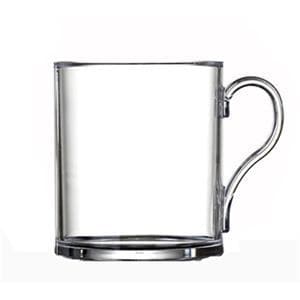 Reusable Plastic Mug 340ml - Polycarbonate